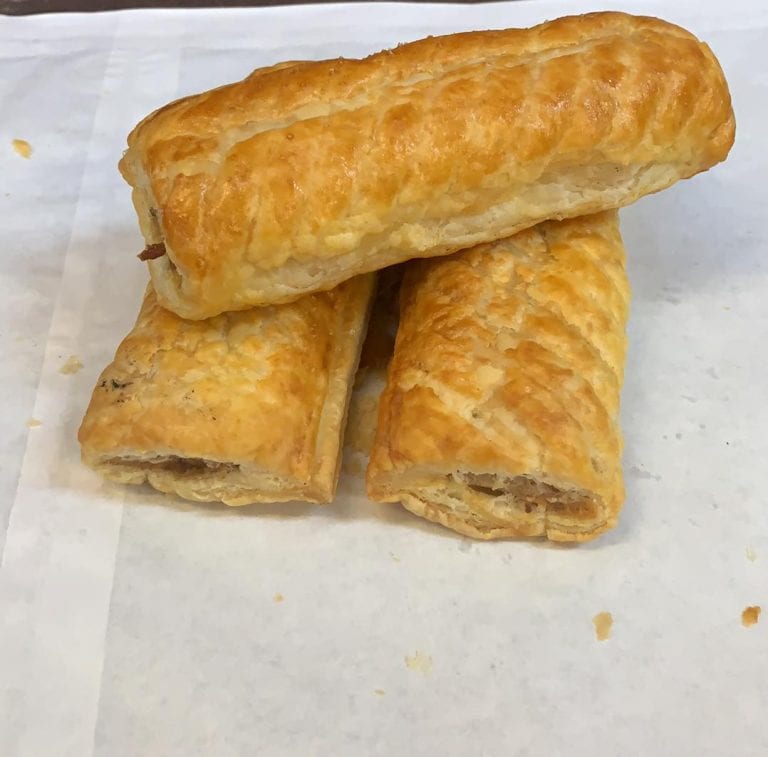Sausage Roll Wellbread Bakers Swaffham, Norfolk Catering Wholesale Retail