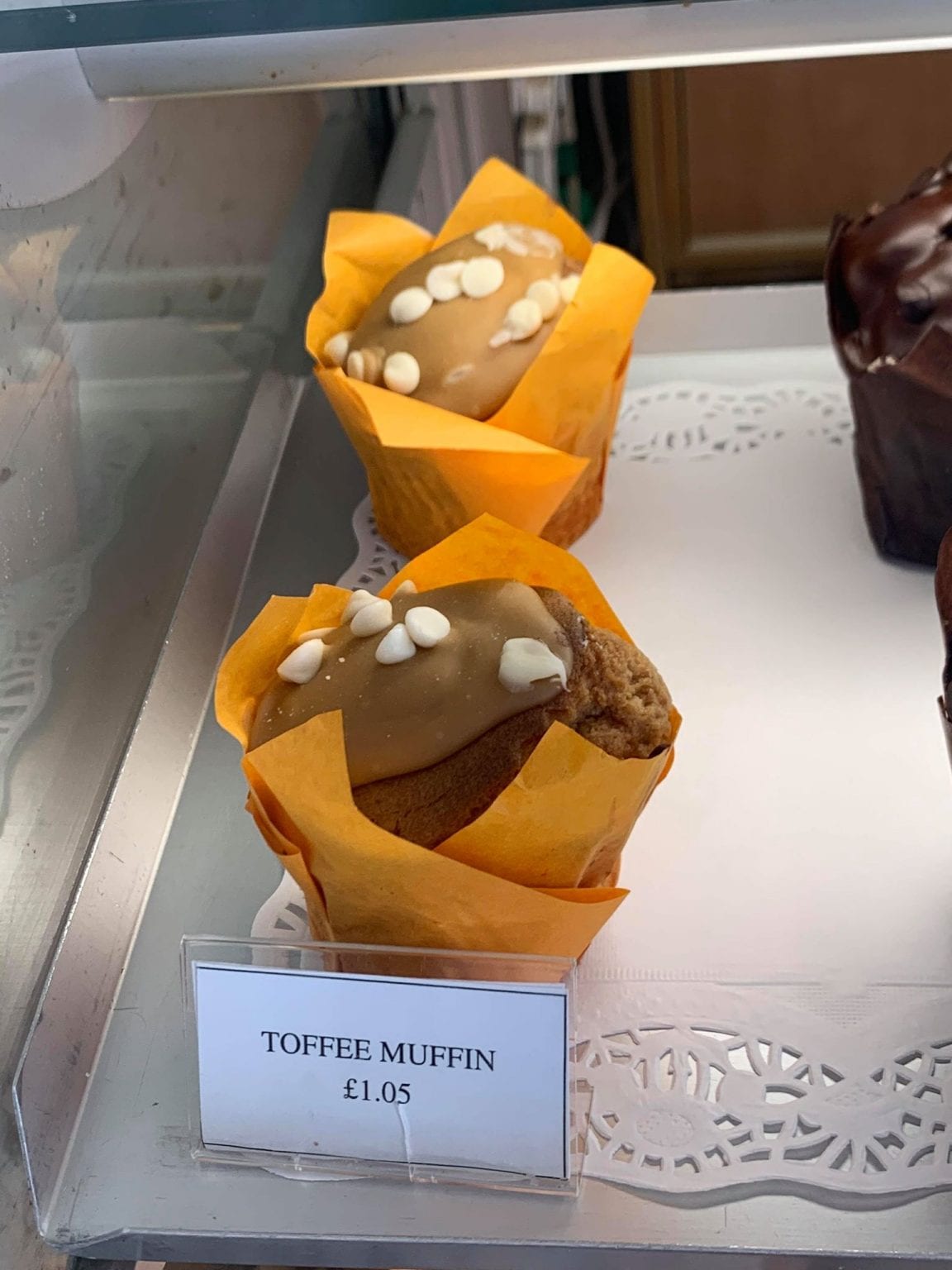 Toffee Muffin Wellbread Bakers Swaffham, Norfolk Catering